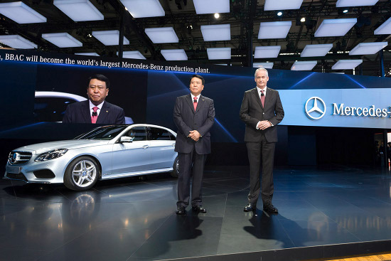 Benz เตรียม E-class ฐานล้อยาวลุยตลาดจีน