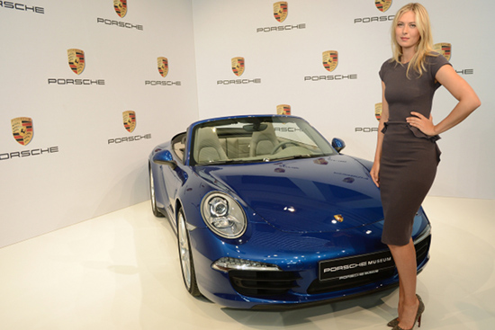 Porsche เปิดตัว มาเรีย ซาราโปวา เป็นแบรนด์แอมบาสเดอร์