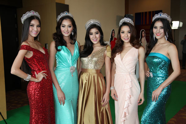 5 สาวงามเวที Miss Grand Thailand 2013