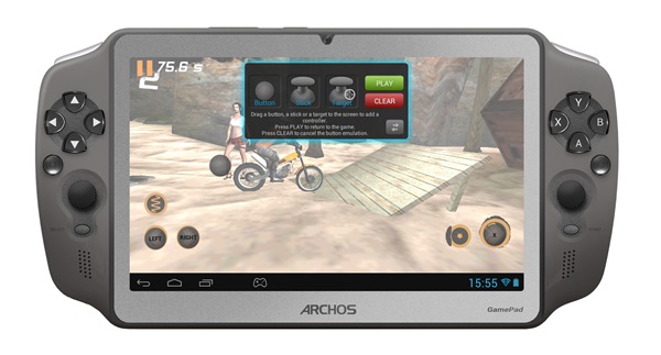 Archos GamePad แท็บเล็ตเกมเมอร์ เตรียมขายในอเมริกา ก.พ. นี้