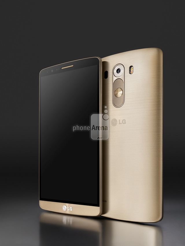 เผยภาพ Press Shot LG G3 ของจริง มีทั้งสีทอง, ดำ และขาว