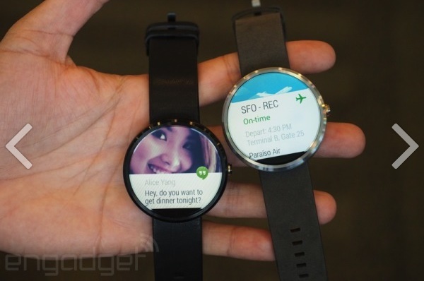 เผยโฉม Smartwatch Moto 360 ตัวเป็น ๆ จากงาน Google I/O