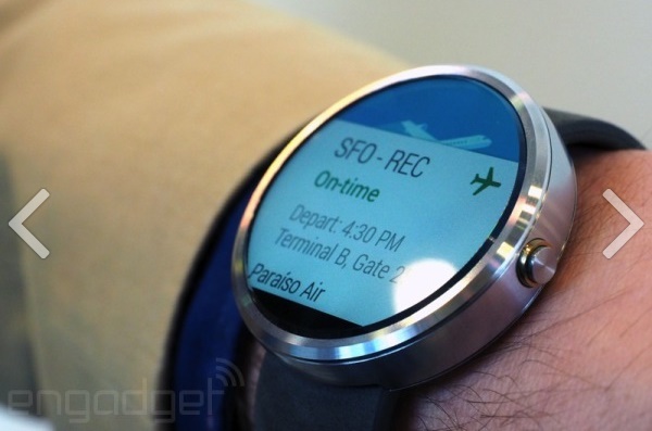 เผยโฉม Smartwatch Moto 360 ตัวเป็น ๆ จากงาน Google I/O