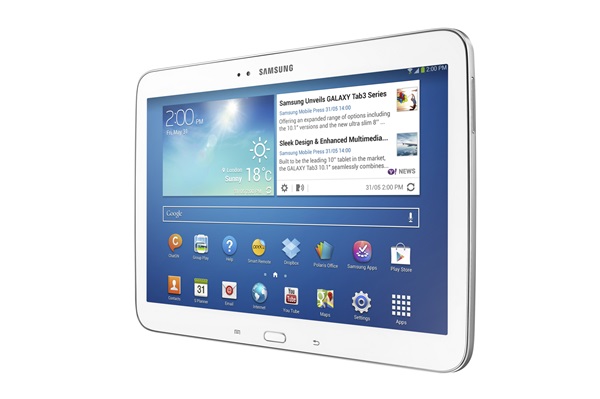 เปิดตัว Samsung Galaxy Tab 3 10.1 จอใหญ่ รองรับ 4G