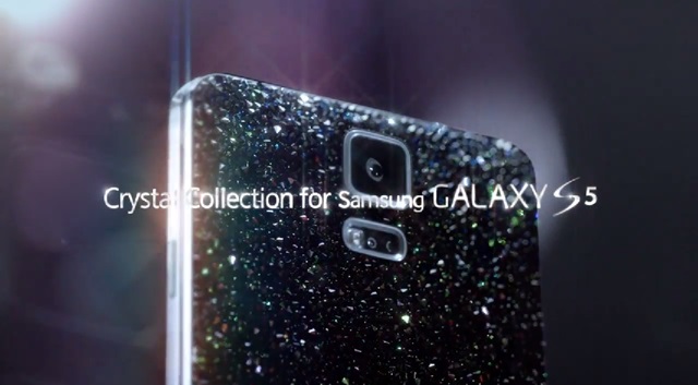 Samsung Galaxy S5 Crystal Collection ฝาหลังประดับคริสตัลระยิบระยับ