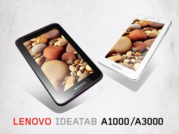 Lenovo เปิดตัว IdeaTab A1000/A3000 แท็บเล็ตแอนดรอยด์ราคาเบา ๆ