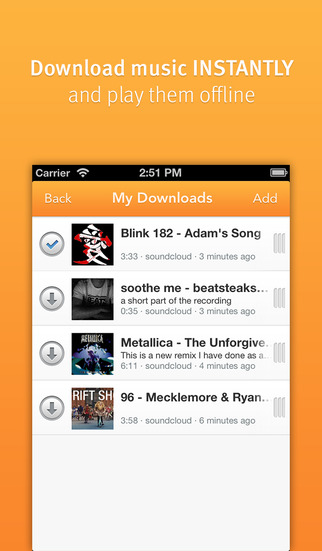 Downloader for Soundcloud and Music Player