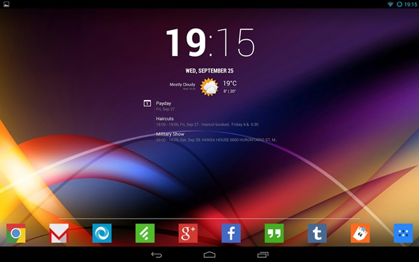 Chronus Widget นาฬิกาจากผู้พัฒนา Cyanogenmod