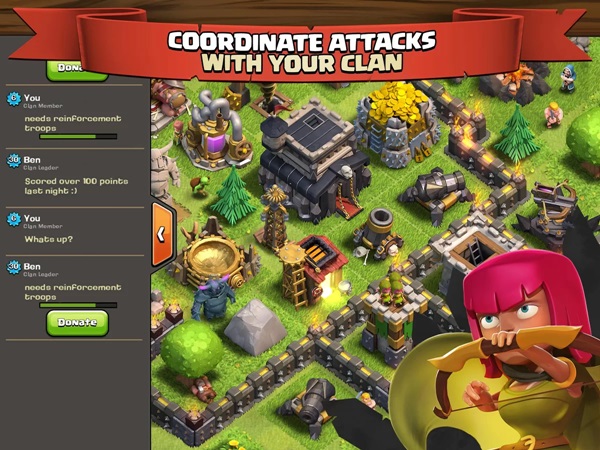 Clash Of Clans เกมสร้างกองทัพปะทะกอบลิน