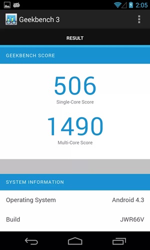 Geekbench 3 แอพฯ ทดสอบสเปคสมาร์ทโฟนและแท็บเล็ต