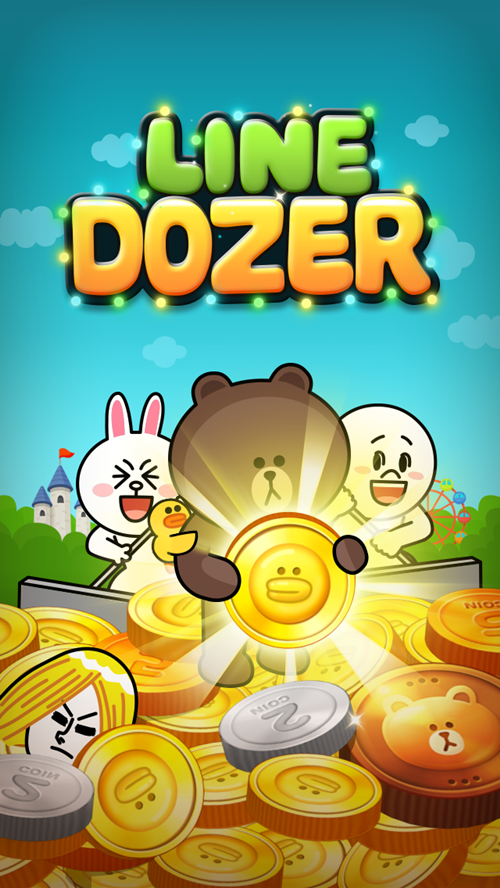 LINE Dozer เกมหยอดเหรียญตู้สล็อตแบบฉบับ LINE