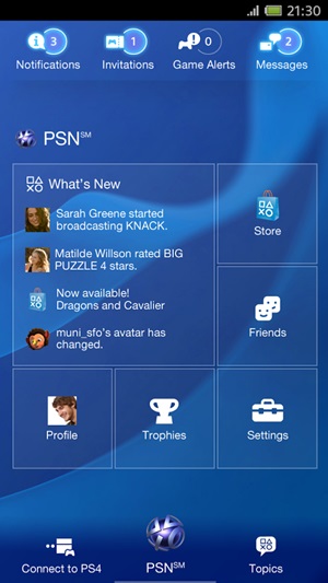 PlayStation App แอพฯ ที่สาวกเพลย์สเตชั่นไม่ควรพลาด