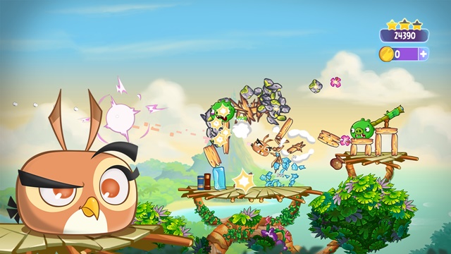 Angry Birds Stella นกสาวน้อยผจญภัย โหลดได้แล้วทั้งบน iOS และ Android