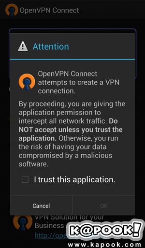 วิธีโหลดสติ๊กเกอร์ LINE ของต่างประเทศผ่าน VPN สำหรับ Android