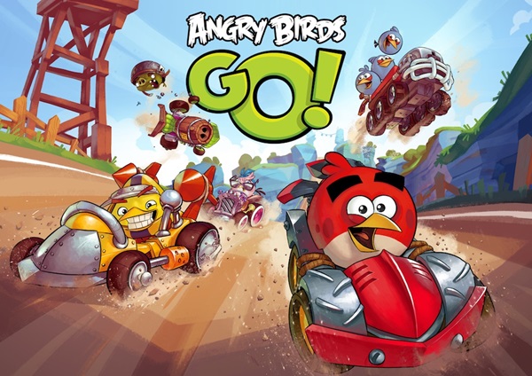 Angry Birds Go! เกมนกโกรธในรูปแบบแข่งรถโกคาร์ท โหลดฟรี 11 ธ.ค. นี้