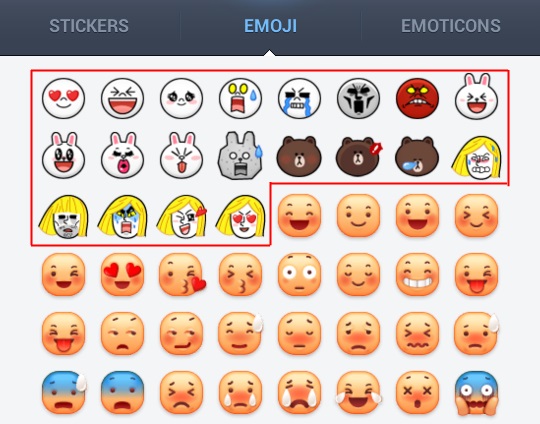 LINE อัพเดทใหม่ เพิ่ม Emoji จากตัวละครในสติ๊กเกอร์