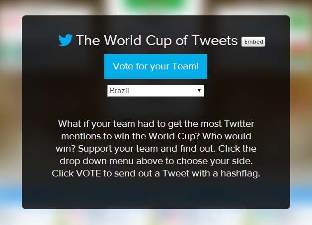 ทวิตเตอร์เปิดตัว #WorldCup และฟีเจอร์ทวีตรูปธงชาติ ต้อนรับบอลโลก 2014