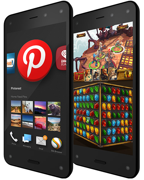 Amazon Fire Phone สมาร์ทโฟนที่มาพร้อมฟีเจอร์แปลกใหม่และโดดเด่น