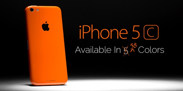 ColorWare รับแต่งสี iPhone 5C ได้ 58 สี พร้อมทั้งแต่งสีอุปกรณ์อื่น ๆ