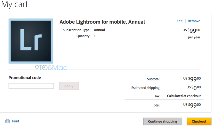Adobe Lightroom โปรแกรมแต่งภาพขั้นเทพ อาจมีให้ใช้บน iPad เร็ว ๆ นี้
