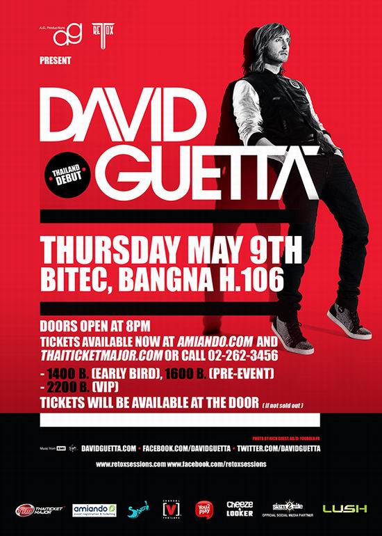 David Guetta Live in Bangkok