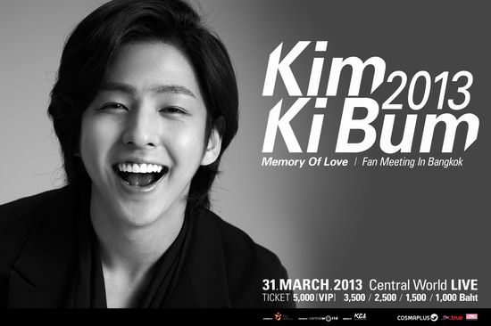 2013 Kim Ki Bum Memory of Love Fan Meeting in Bangkok