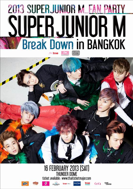 2013 Super Junior-M Fan Party Break Down in Bangkok