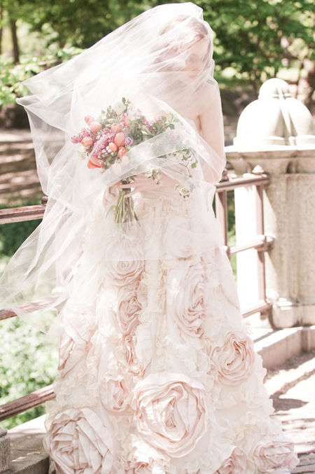 blush weddingdress