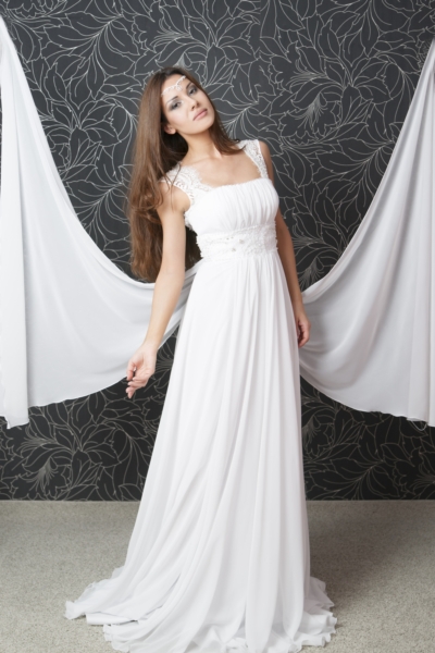 Empire wedding dress