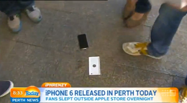 หนุ่มออสซี่ตื่นเต้น ทำ iPhone 6 เครื่องแรก ๆ ของโลก หล่นพื้น