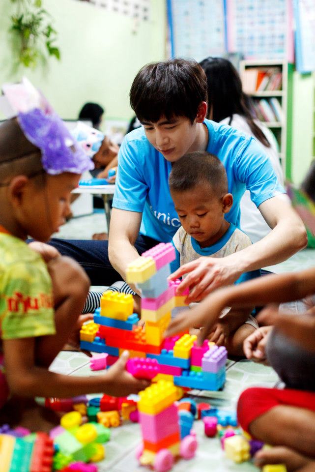 นิชคุณ บริจาคเงินให้ยูนิเซฟ เพื่อช่วยเด็กในเซาท์ซูดาน