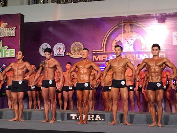 วู้ดดี้ แข่งเพาะกาย Mr.Thailand 2015
