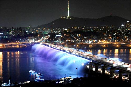 Banpo Bridge เกาหลี