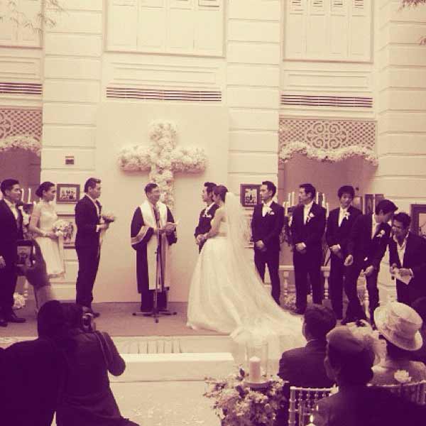 งานแต่งงาน จ๋า ยศสินี-เปิ้ล ณัฐบูร 