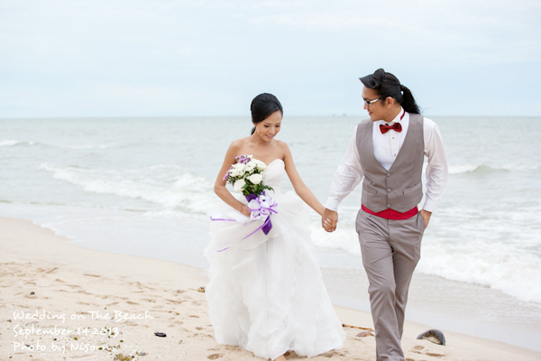 งานแต่งงานตรีมทะเล