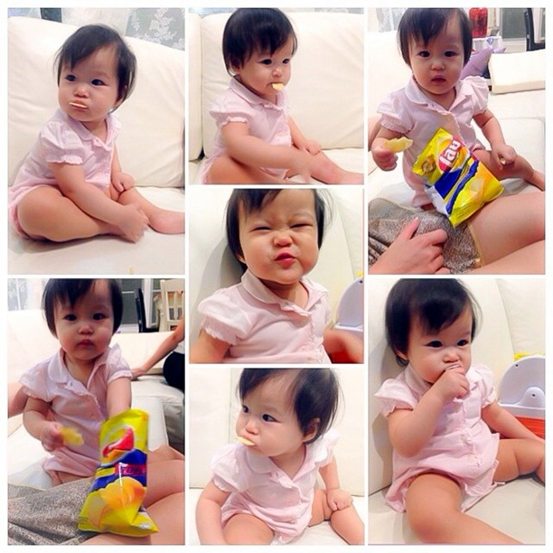  ชมภาพชุด น้องนิริน ลูกสาวหนิง ปณิตา ในวัย 1 ขวบ