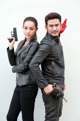   ป๋อ ณัฐวุฒิ น้ำตาล พิจักขณา แท็กทีมบู๊สุดพลัง ใน สายลับสามมิติ