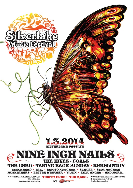  เทศกาลดนตรีระดับโลก Silverlake Music Festival 2014 วันที่ 1 มี.ค. 57