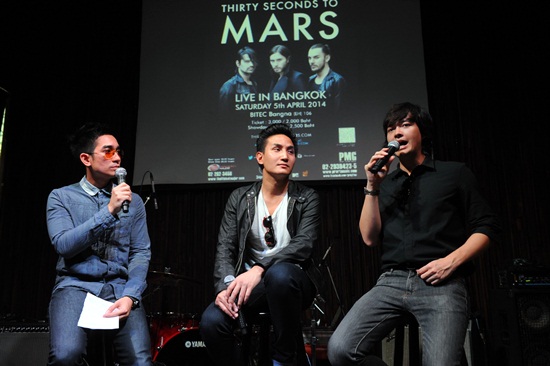   PMG ยัน Thirty Seconds To Mars เปิดการแสดงในไทยแน่นอน