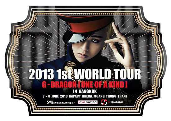 G-Dragon 2013 World Tour One of A Kind In Bangkok