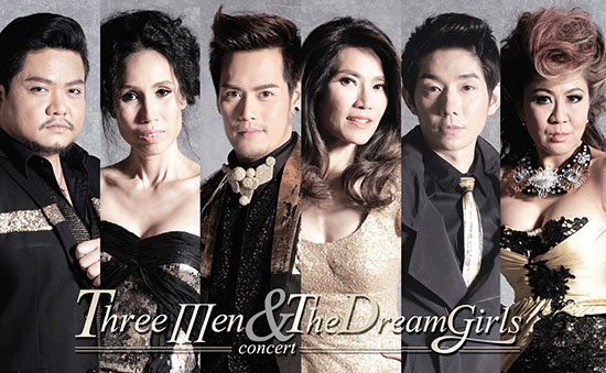 Three Men & The Dreamgirls