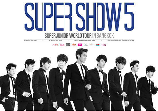 Super Junoir World Tour Super Show 5 In Bangkok Super Junoir World Tour Super Show 5 In Bangkok