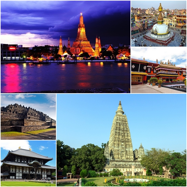  10 สถานที่ศักดิ์สิทธิ์ของชาวพุทธ ที่มีชื่อเสียงที่สุดในโลก