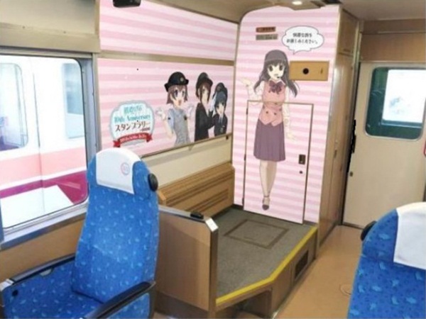  ญี่ปุ่นเปิดตัวรถไฟขบวนพิเศษ เอาใจคอแอนิเมะสุดอาโนเนะ