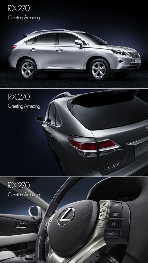 Lexus ส่ง RX ใหม่ 3 รุ่น ราคาเริ่มต้นที่ 4,090,000 บาท