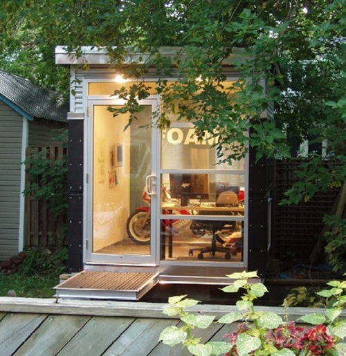 backyard studio มุมส่วนตัวในสวนหลังบ้าน