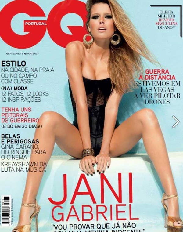 Jani Gabriel สาวสวยหุ่นเซ็กซี่ บนปก GQ โปรตุเกส