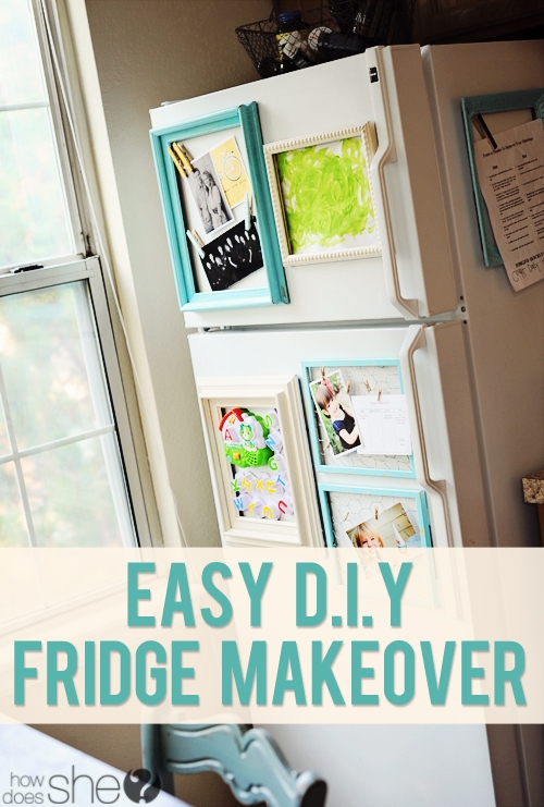 10 ไอเดีย DIY เปลี่ยนลุคใหม่ให้ตู้เย็น