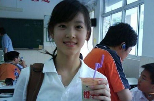 น้องชานม เน็ตไอดอล นักศึกษาที่น่ารักที่สุดแห่งประเทศจีน