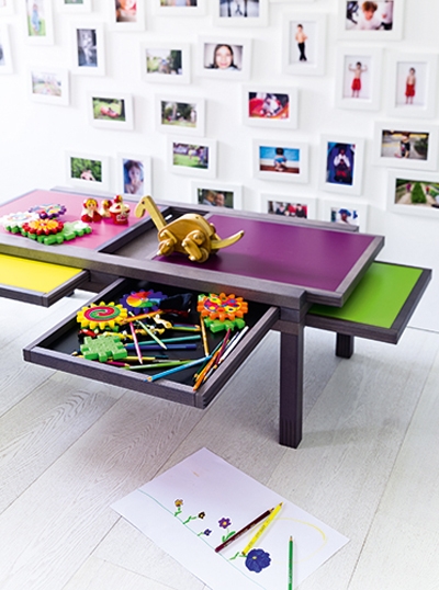โต๊ะอเนกประสงค์หลากสี เปลี่ยนดีไซน์ตามใจชอบ